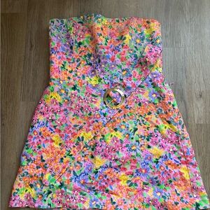 Floral Multicolor Kids Dress